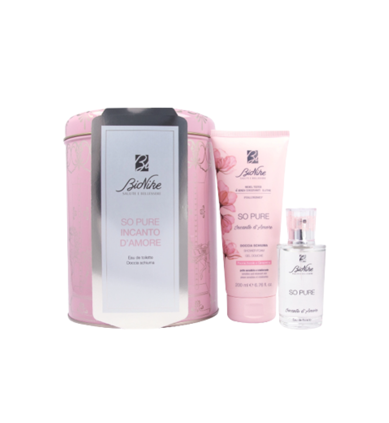 Bionike Cofanetto di Natale 2023 So Pure Incanto D'Amore - Eau De Toilette + Doccia Schiuma